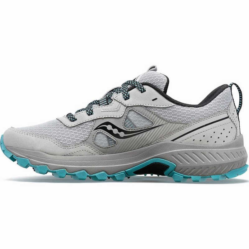 Sapatilhas Trail Running Saucony Excursion TR16 Wide Feminino Cinzentas Azuis | Portugal S58342-R40