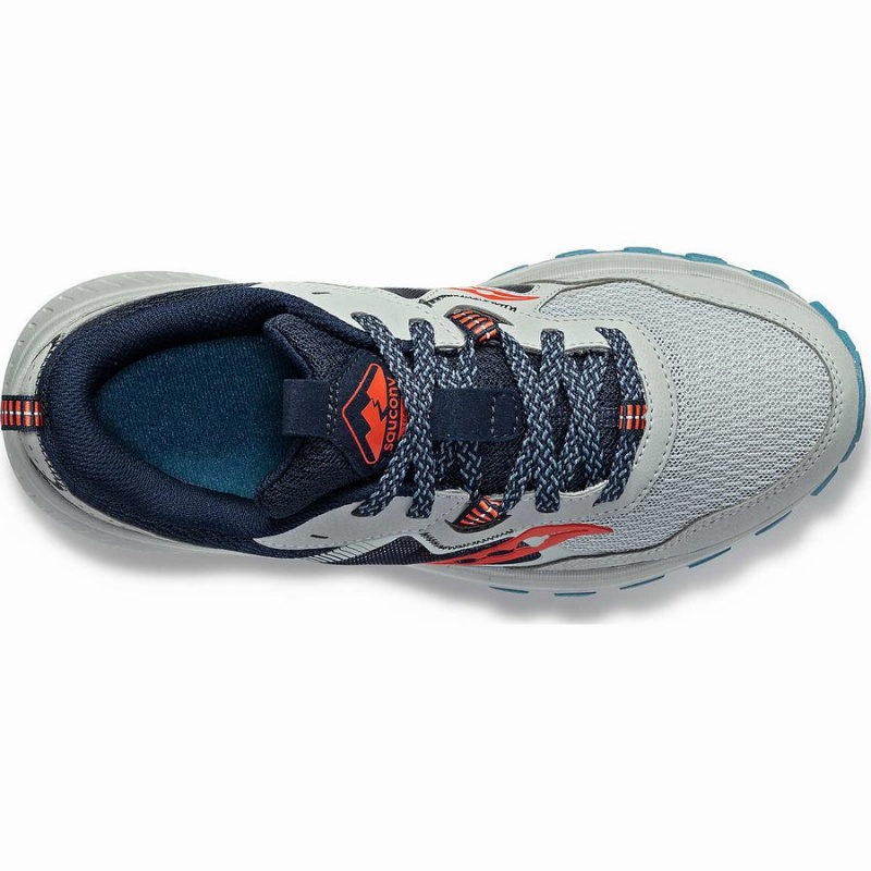 Sapatilhas Trail Running Saucony Excursion TR16 Wide Feminino Cinzentas Azul Marinho | Portugal S52360-T31