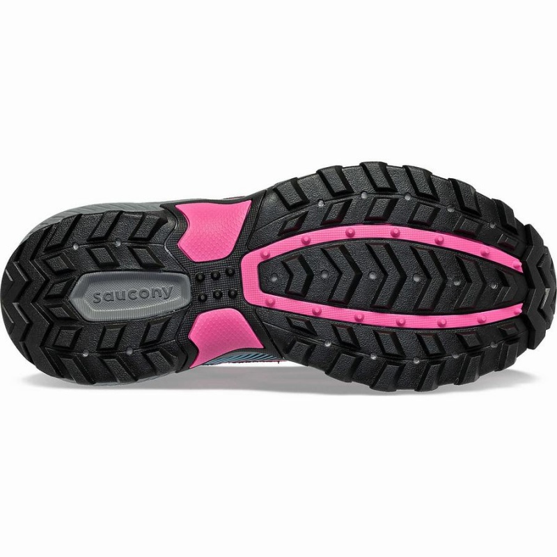 Sapatilhas Trail Running Saucony Excursion TR16 Wide Feminino Pretas Fucsia | Portugal S37218-Y36