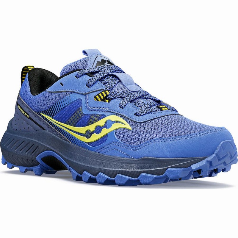 Sapatilhas Trail Running Saucony Excursion TR16 Feminino Azuis Azul Marinho | Portugal S64879-P14