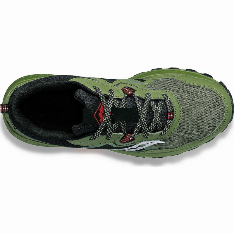 Sapatilhas Trail Running Saucony Excursion TR16 Wide Masculino Caqui Pretas | Portugal S16382-E65