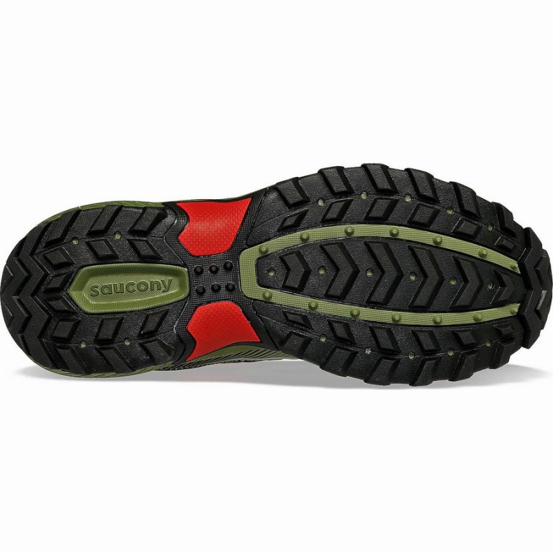 Sapatilhas Trail Running Saucony Excursion TR16 Wide Masculino Caqui Pretas | Portugal S16382-E65