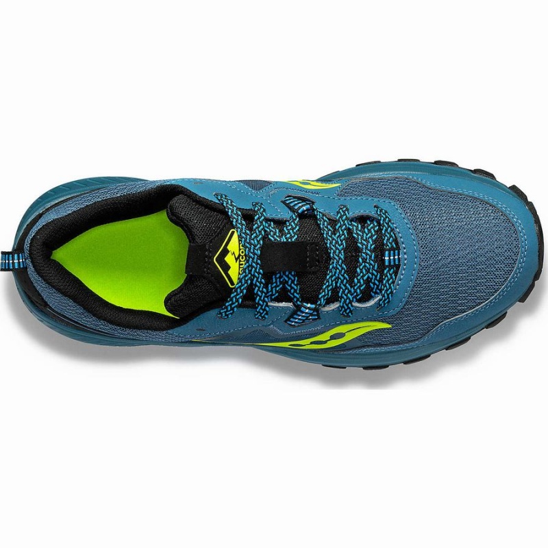 Sapatilhas Trail Running Saucony Excursion TR16 Masculino Azuis Pretas | Portugal S17346-Y92