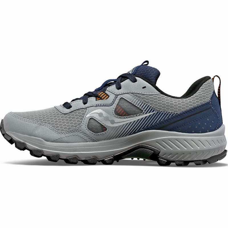 Sapatilhas Trail Running Saucony Excursion TR16 Masculino Cinzentas Azul Marinho | Portugal S93502-C62