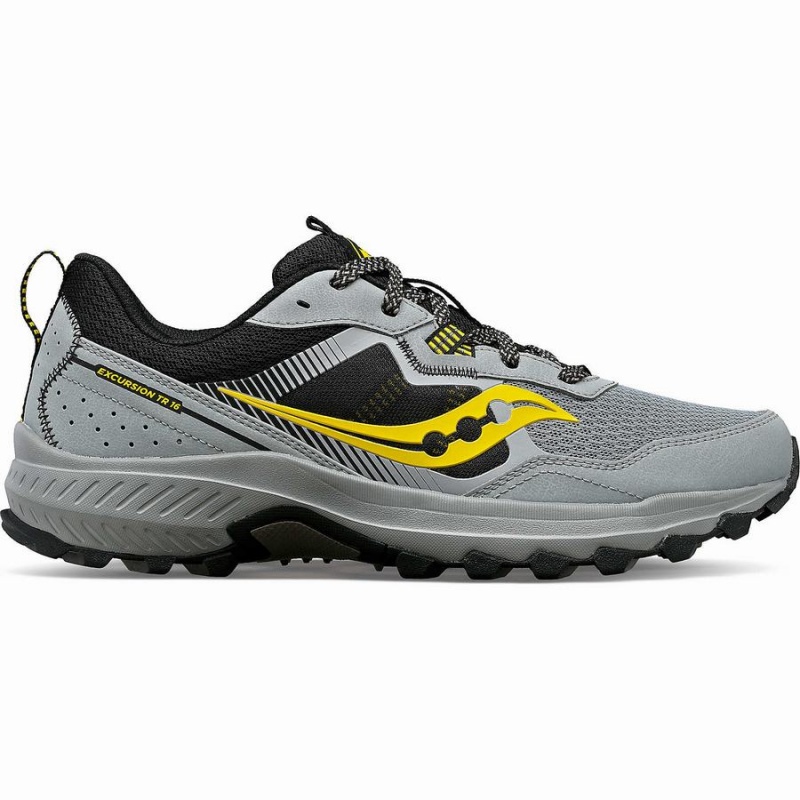 Sapatilhas Trail Running Saucony Excursion TR16 Masculino Cinzentas Pretas | Portugal S45902-V61