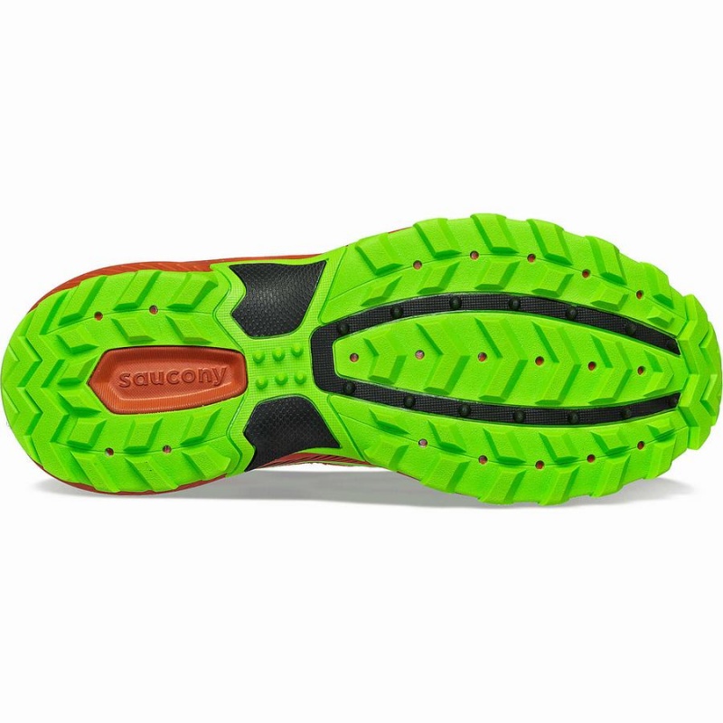 Sapatilhas Trail Running Saucony Excursion TR16 Masculino Laranja Verdes | Portugal S28341-B43