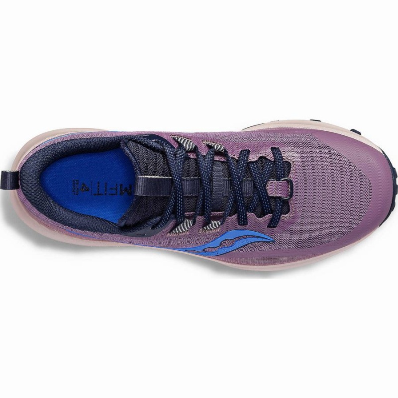 Sapatilhas Trail Running Saucony Peregrine 13 Feminino Roxo Azul Marinho | Portugal S50192-J85