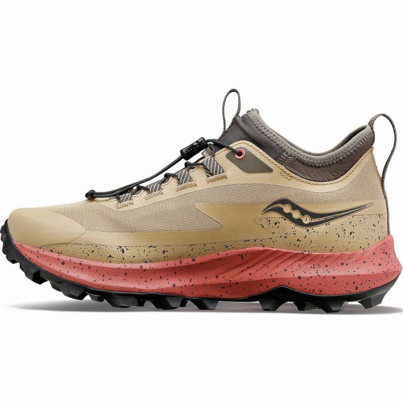 Sapatilhas Trail Running Saucony Peregrine 13 ST Feminino Marrom | Portugal S73650-E80