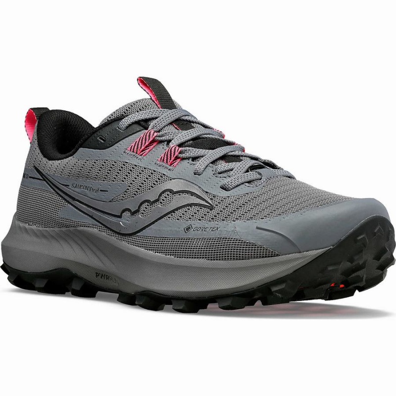 Sapatilhas Trail Running Saucony Peregrine 13 GTX Feminino Cinzentas Pretas | Portugal S53701-M10