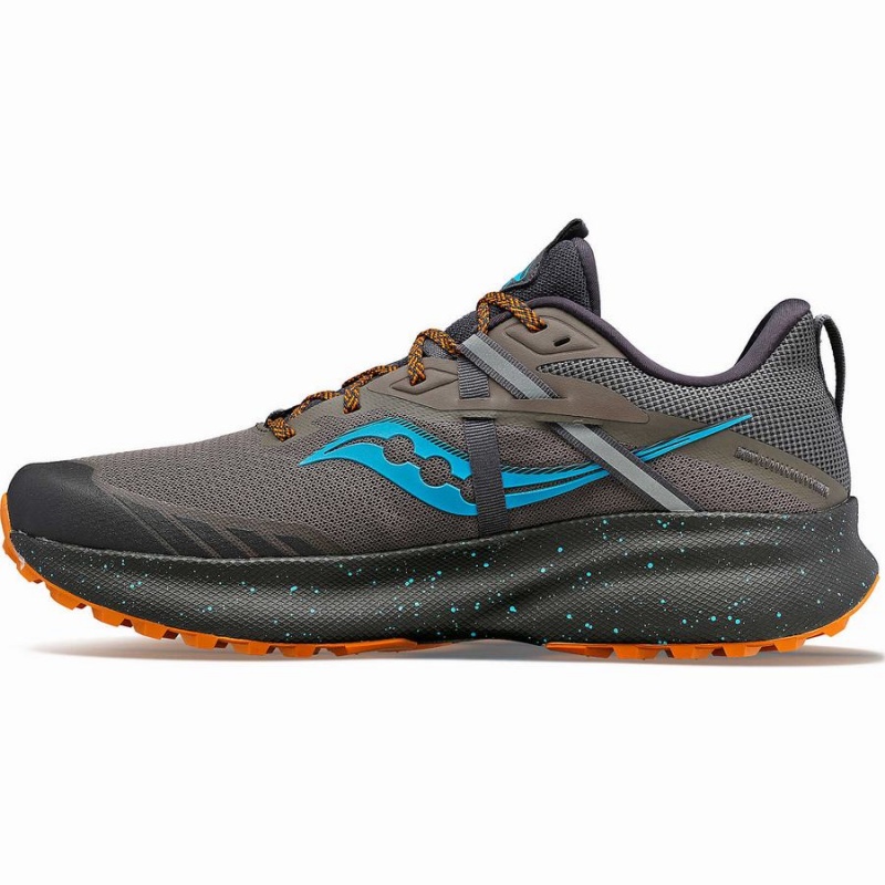 Sapatilhas Trail Running Saucony Ride 15 TR Masculino Cinzentas Azuis | Portugal S61478-P92