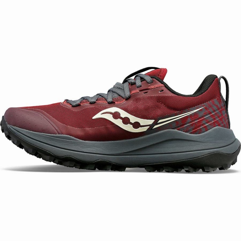 Sapatilhas Trail Running Saucony Xodus Ultra 2 Feminino Vermelhas Cinzentas | Portugal S52913-L73