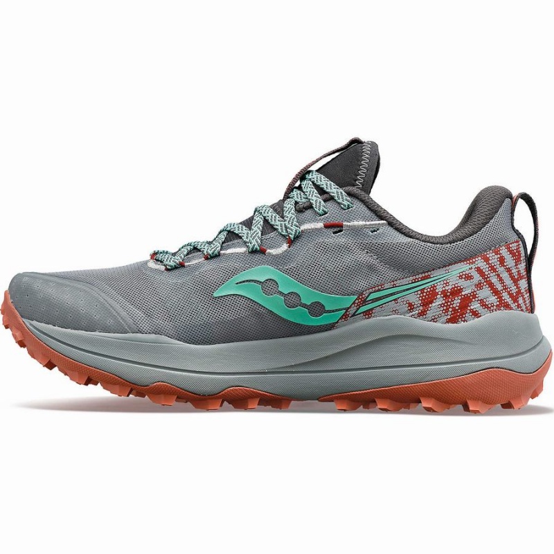 Sapatilhas Trail Running Saucony Xodus Ultra 2 Feminino Cinzentas | Portugal S20935-L71