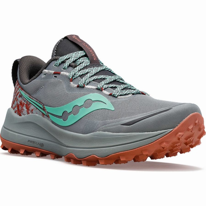 Sapatilhas Trail Running Saucony Xodus Ultra 2 Feminino Cinzentas | Portugal S20935-L71