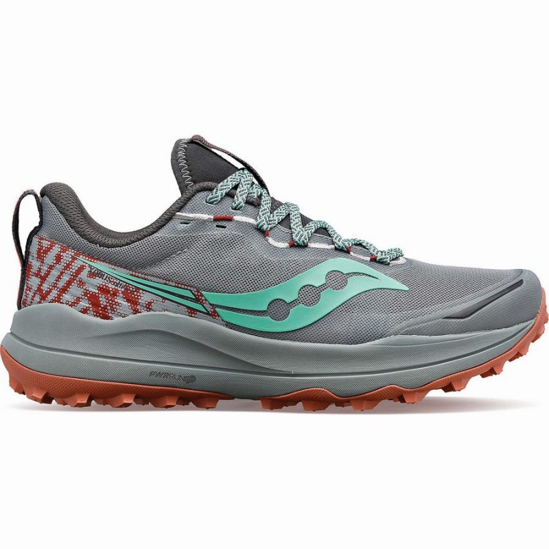 Sapatilhas Trail Running Saucony Xodus Ultra 2 Feminino Cinzentas | Portugal S20935-L71