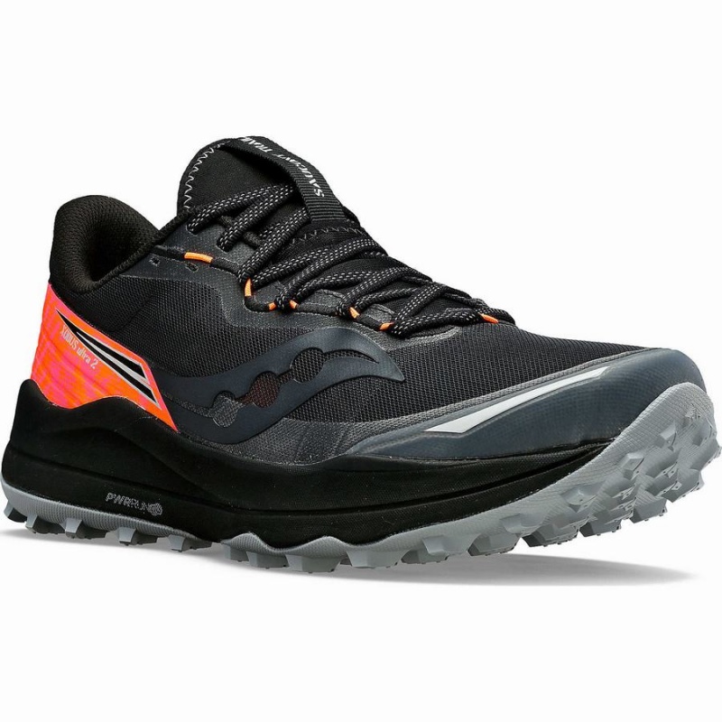 Sapatilhas Trail Running Saucony Xodus Ultra 2 Masculino Pretas | Portugal S23985-J01