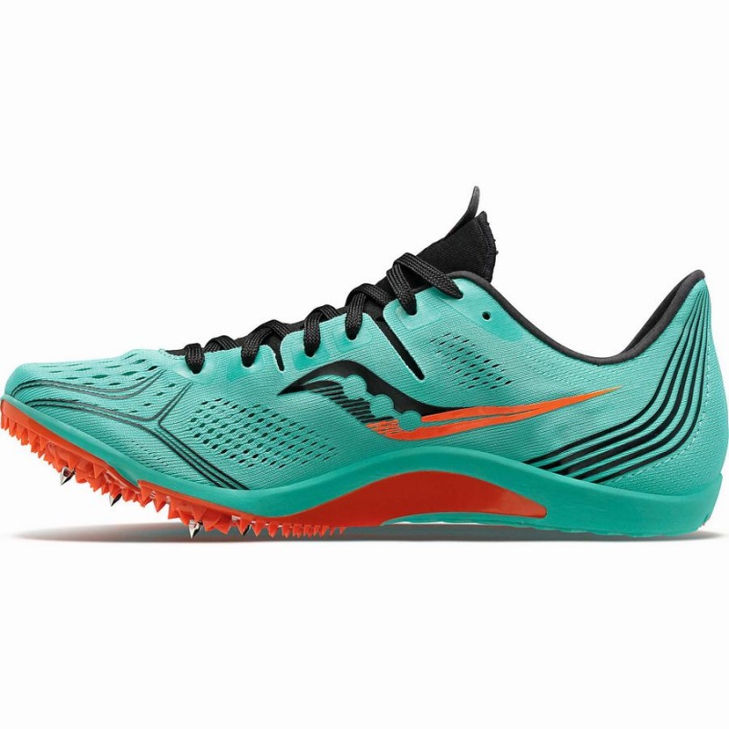 Spikes Atletismo Saucony Endorphin 3 Spike Feminino Menta Pretas | Portugal S32457-Q46