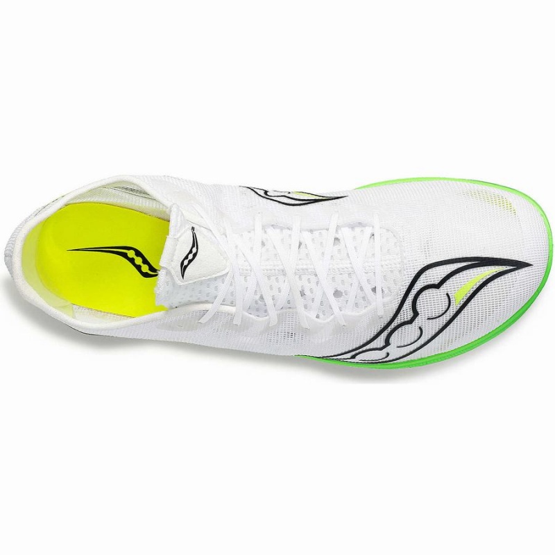 Spikes Atletismo Saucony Endorphin Cheetah Feminino Branco Verdes | Portugal S10763-E07