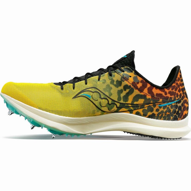 Spikes Atletismo Saucony Endorphin Cheetah Feminino Pretas | Portugal S97521-R43