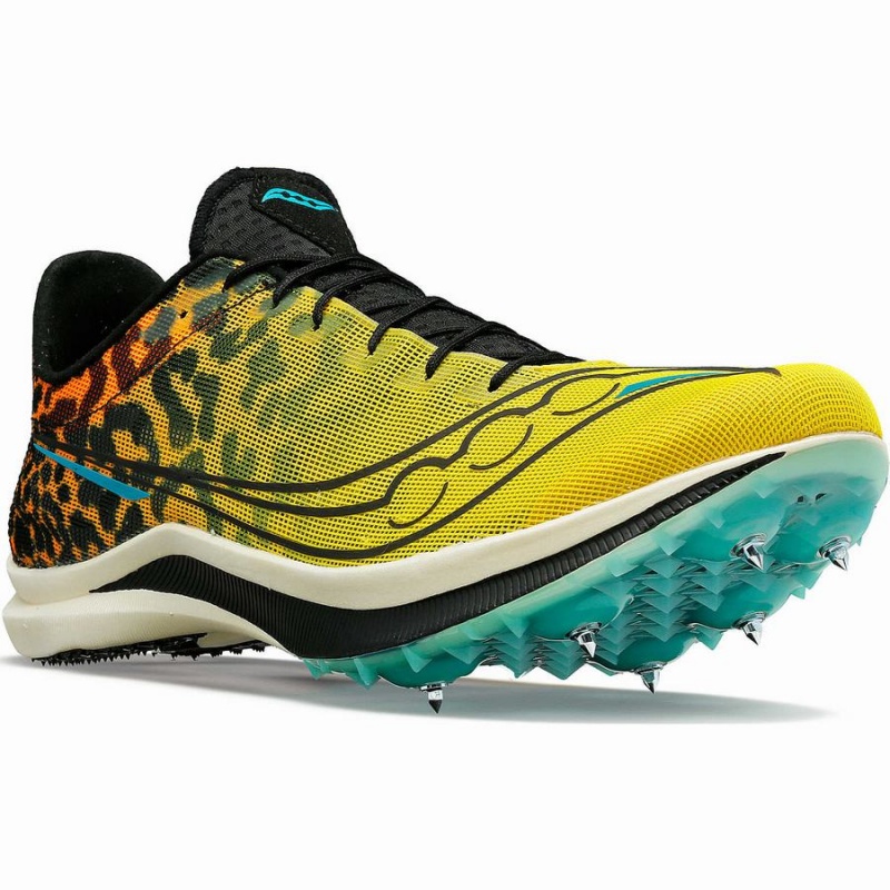 Spikes Atletismo Saucony Endorphin Cheetah Feminino Pretas | Portugal S97521-R43