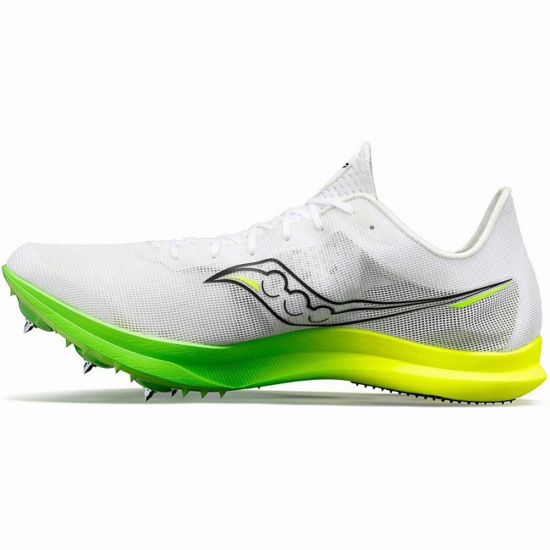 Spikes Atletismo Saucony Endorphin Cheetah Masculino Branco Verdes | Portugal S56830-U83