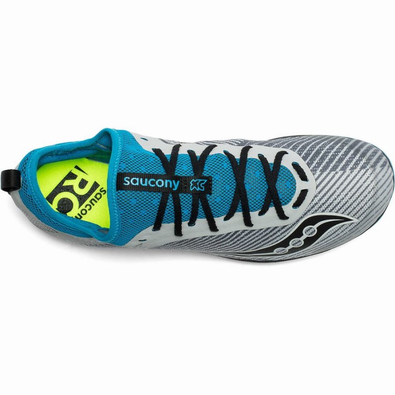 Spikes Atletismo Saucony Havok XC 2 Spike Masculino Cinzentas Azuis | Portugal S45793-B62