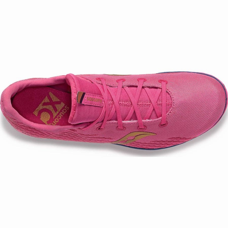 Spikes Atletismo Saucony Havok XC 3 Spike Feminino Rosa Azul Marinho | Portugal S53678-X35