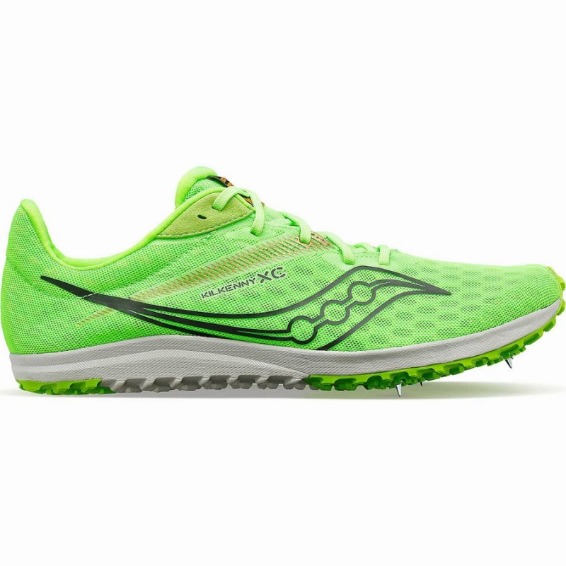 Spikes Atletismo Saucony Kilkenny XC9 Rasos Masculino Verdes | Portugal S08591-V14