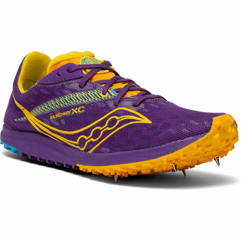 Spikes Atletismo Saucony Kilkenny XC9 Spike Feminino Azul Marinho | Portugal S83964-S17