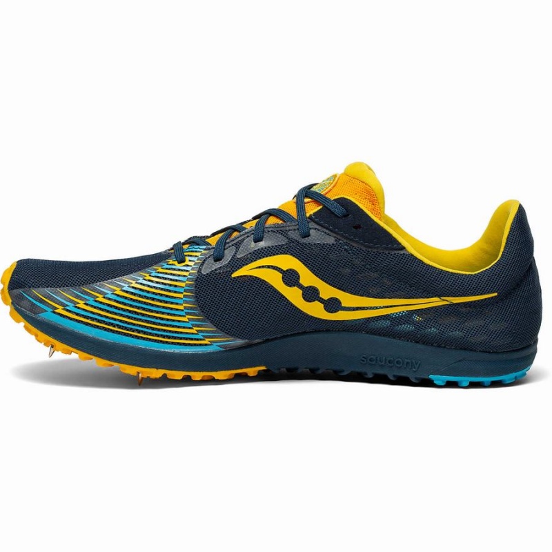 Spikes Atletismo Saucony Kilkenny XC9 Spike Masculino Azul Marinho | Portugal S71548-A17