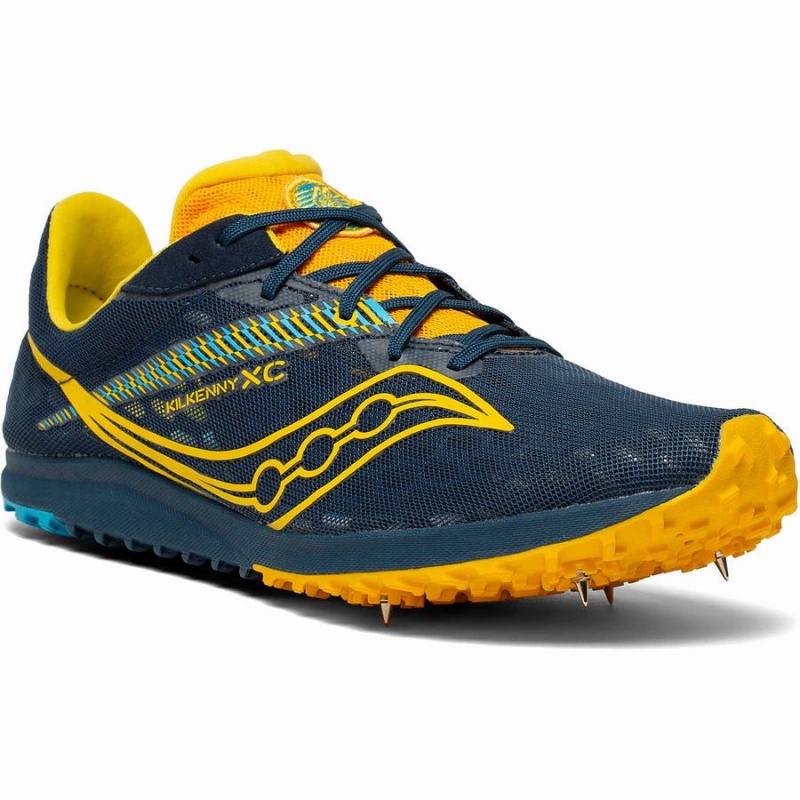 Spikes Atletismo Saucony Kilkenny XC9 Spike Masculino Azul Marinho | Portugal S71548-A17