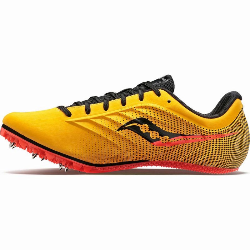 Spikes Atletismo Saucony Spitfire 5 Feminino Douradas Vermelhas | Portugal S94576-H68