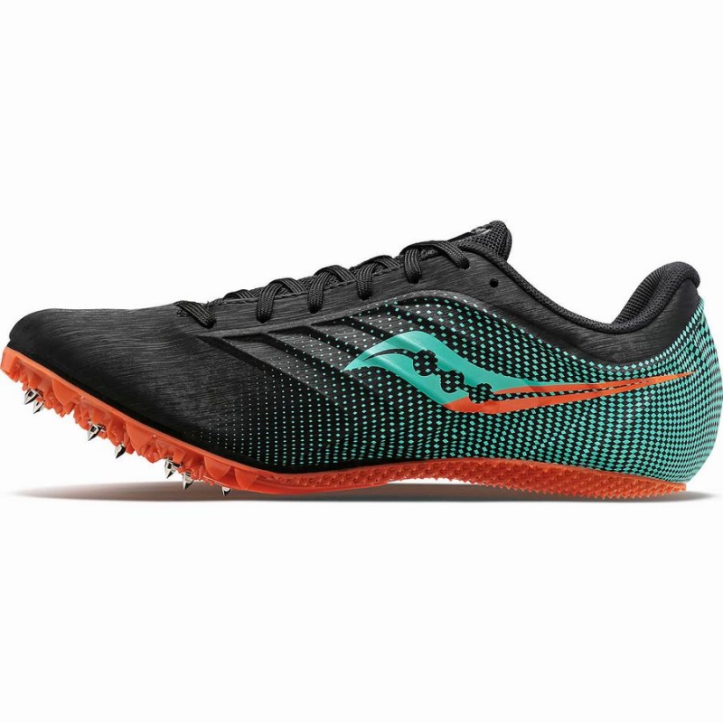 Spikes Atletismo Saucony Spitfire 5 Masculino Pretas Menta | Portugal S62918-X47