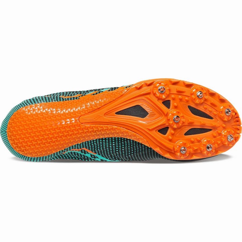 Spikes Atletismo Saucony Spitfire 5 Masculino Pretas Menta | Portugal S62918-X47