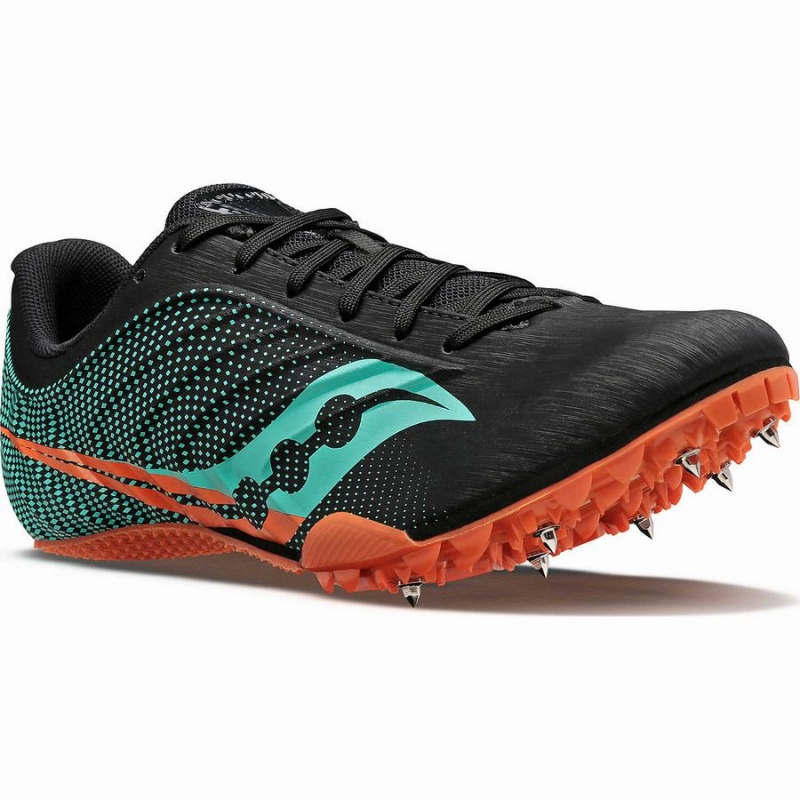 Spikes Atletismo Saucony Spitfire 5 Masculino Pretas Menta | Portugal S62918-X47