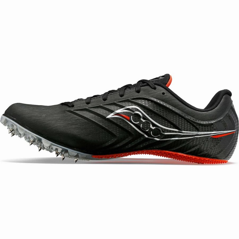 Spikes Atletismo Saucony Spitfire 5 Masculino Pretas Vermelhas | Portugal S86274-C82