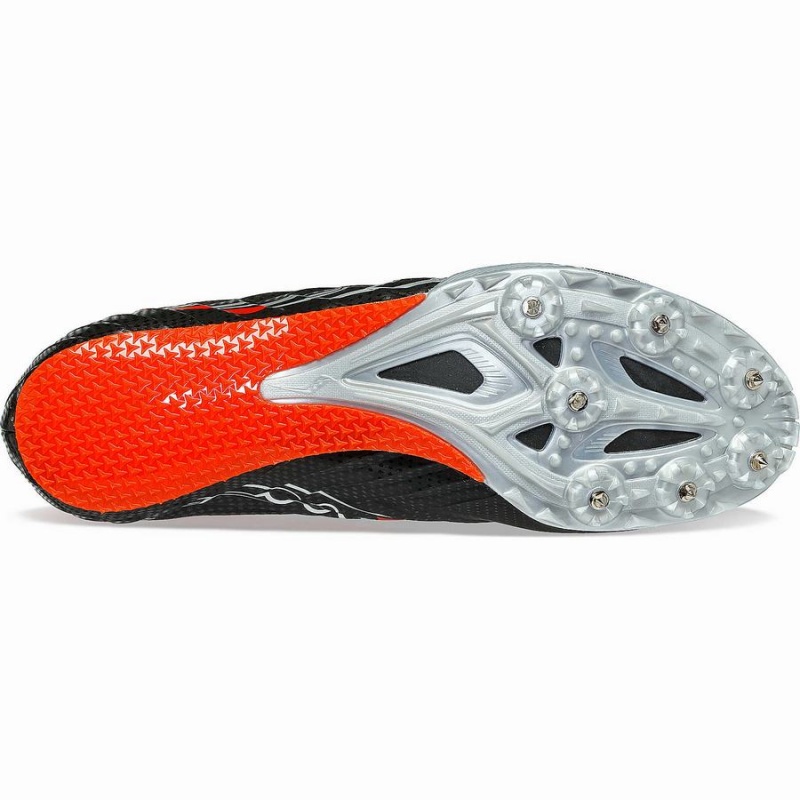 Spikes Atletismo Saucony Spitfire 5 Masculino Pretas Vermelhas | Portugal S86274-C82