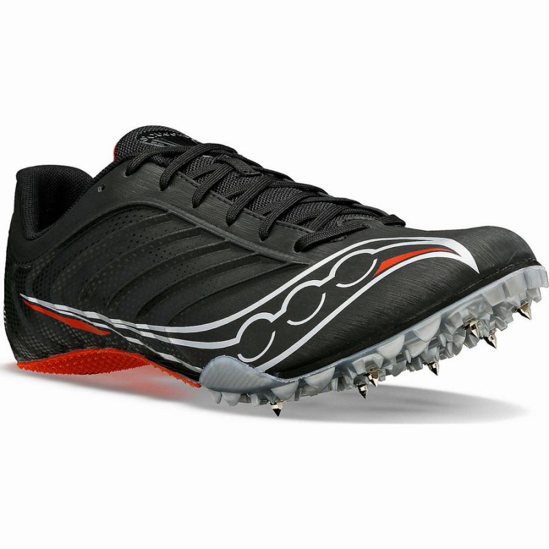 Spikes Atletismo Saucony Spitfire 5 Masculino Pretas Vermelhas | Portugal S86274-C82