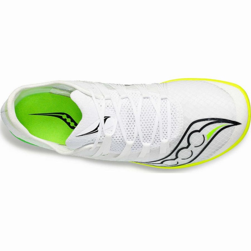 Spikes Atletismo Saucony Terminal VT Feminino Branco Verdes | Portugal S74831-Z05