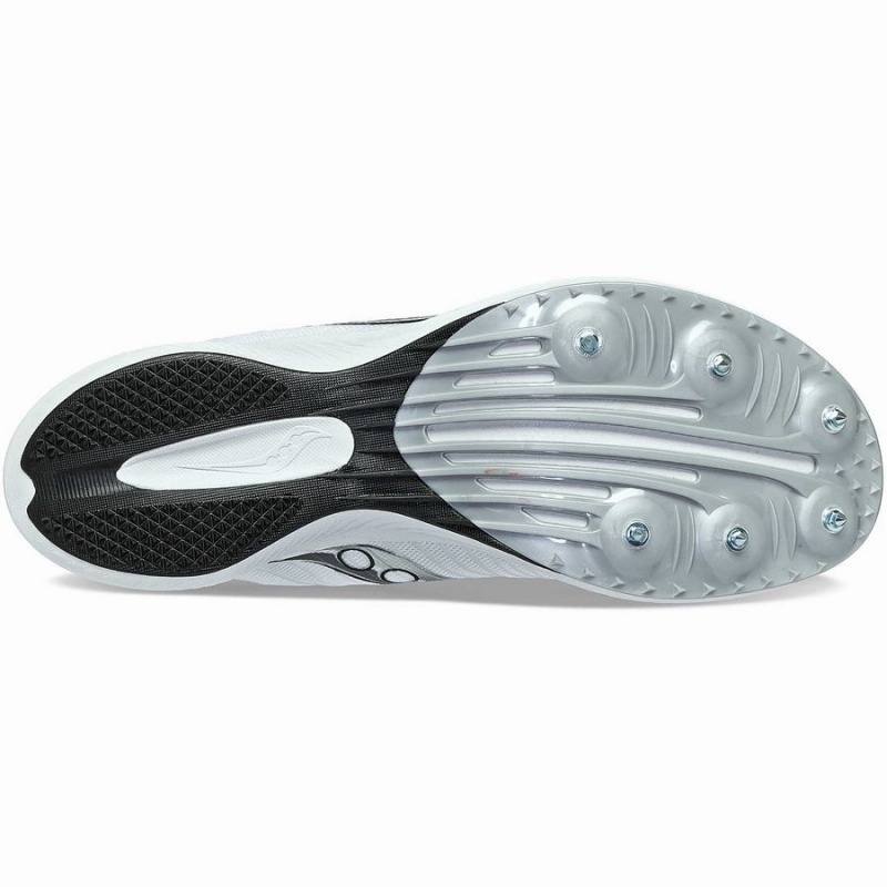 Spikes Atletismo Saucony Velocity MP Feminino Branco Prateadas | Portugal S38970-U40