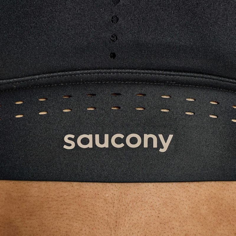 Sutiãs Saucony Pinnacle Bra Top Feminino Pretas | Portugal S32468-W98