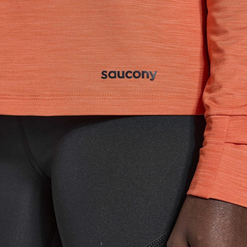 Tops Saucony Boulder Baselayer Feminino Laranja | Portugal S48175-N93